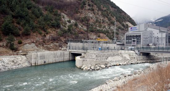 Открытие Зарамагской ГЭС в Северной Осетии