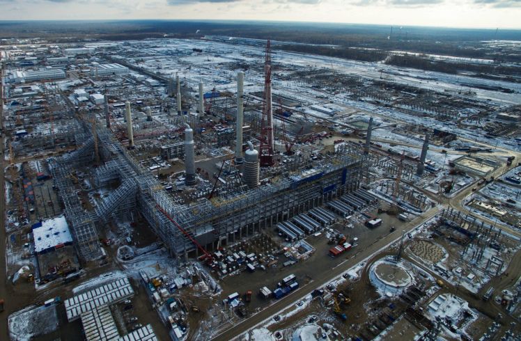 Строительство нефтехимического завода в Тобольске