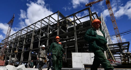Строительство Деревни Универсиады-2023 в Екатеринбурге
