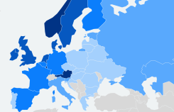 Рейтинг стран Европы по доступности бензина в начале 2022 года