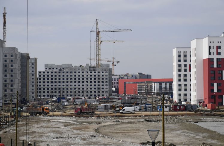 Строительство Деревни Универсиады-2023 в Екатеринбурге