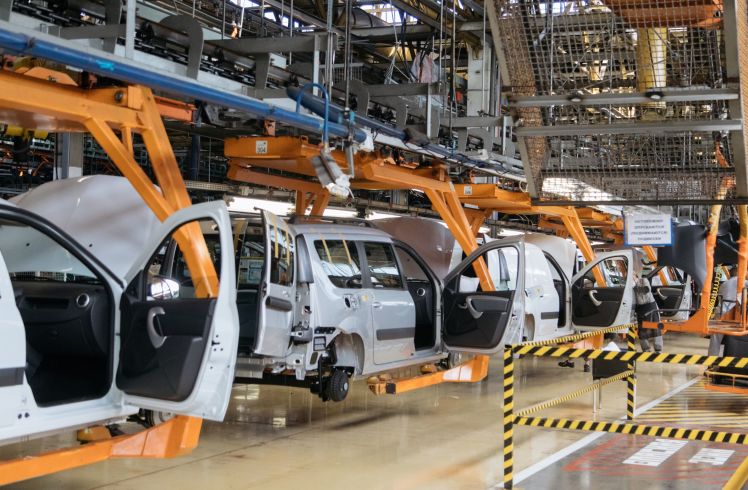 Презентация новой Lada Granta на заводе «АвтоВАЗ» в Тольятти