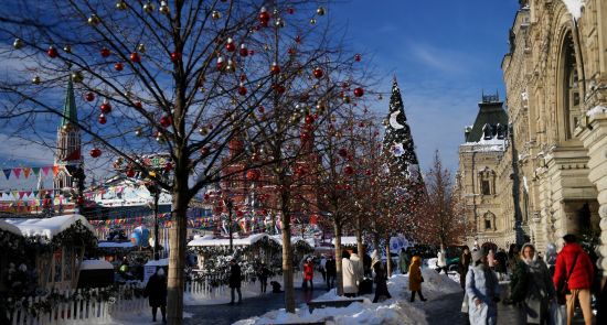 Предновогодняя Москва