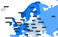 Рейтинг стран Европы по доступности бензина в начале 2023 года