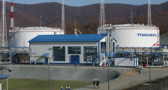 Первый состав с сибирской нефтью прибыл в порт Козьмино