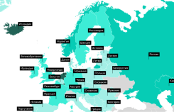 Рейтинг стран Европы по доступности электроэнергии – 2023