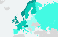 Рейтинг стран Европы по доступности бензина в середине 2023 года