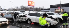 ДТП на Рублевском шоссе