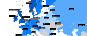 Рейтинг стран Европы по доступности бензина в начале 2024 года