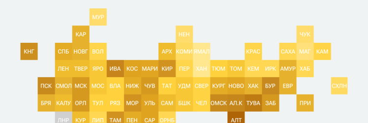 Рейтинг регионов по сроку накопления на первый взнос по ипотеке