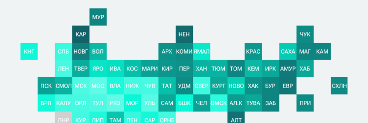 Рейтинг регионов РФ по преступности 