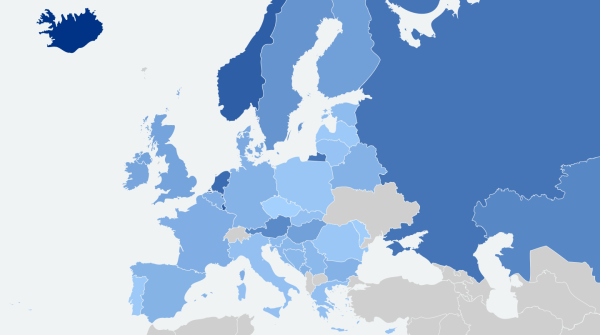 Рейтинг стран Европы по доступности электроэнергии – 2025 Рейтинг стран Европы по доступности электроэнергии – 2025
