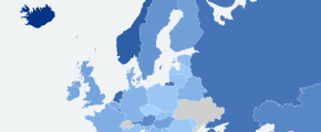 Рейтинг стран Европы по доступности электроэнергии – 2025 Рейтинг стран Европы по доступности электроэнергии – 2025