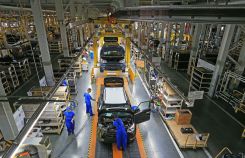 Производство обновленного кроссовера KIA Soul на заводе "Автотор" в Калининградской области