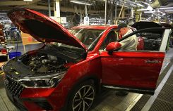 ПМЭФ-2023. Церемония выпуска первого автомобиля LADA X-Cross 5