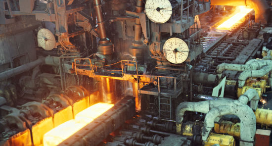 Прокатный стан Магнитогорский металлургический комбинат имени В.И. Ленина.