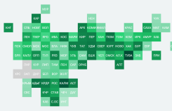 Рейтинг регионов по закредитованности населения – 2025