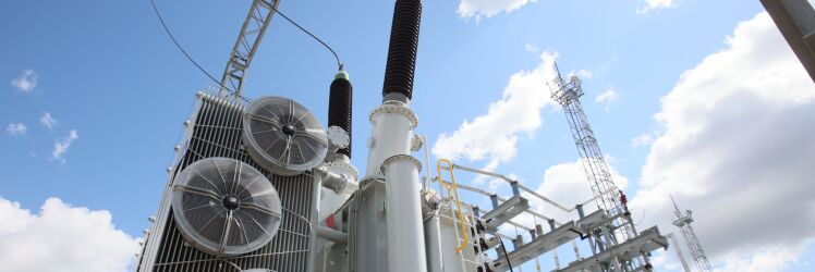 Электрическая подстанция "Хованская" в Новой Москве.