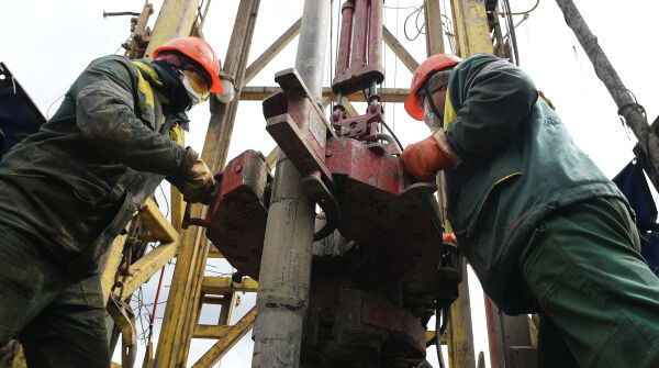 Работа буровых установок ПАО "Татнефть"