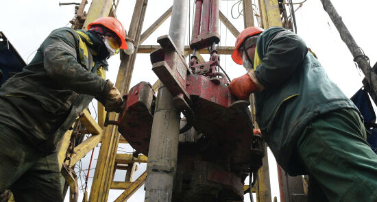 Работа буровых установок ПАО "Татнефть"