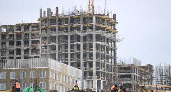 Строительство ЖК "Shagal (Шагал)" в Москве.