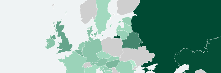 Рейтинг стран Европы по доступности газа для населения – 2026 Рейтинг стран Европы по доступности газа для населения – 2026