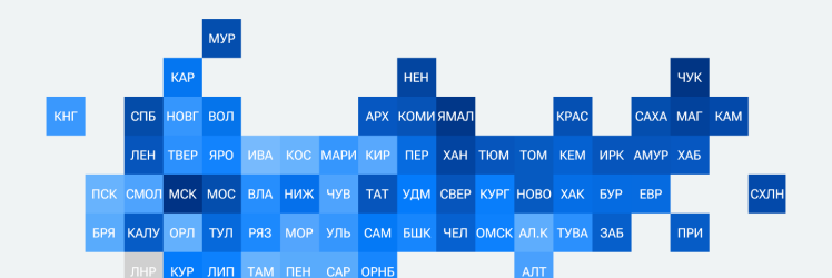 Рейтинг регионов РФ по доступности бензина – апрель 2026 Рейтинг регионов РФ по доступности бензина – апрель 2026