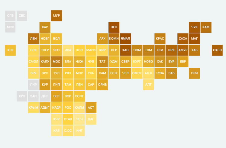 Рейтинг регионов по уровню зарплат в провинции – 2023 | Инфографика ...