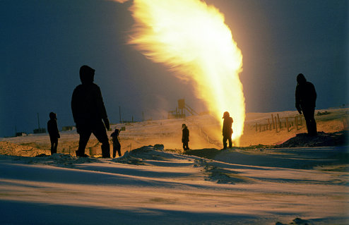 Добыча газа на полуострове Ямал