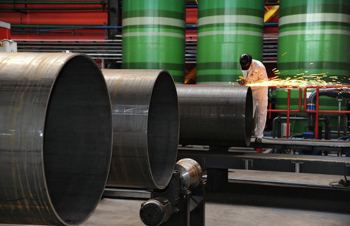 Производство труб большого диаметра "Высота 239" на Челябинском трубопрокатном заводе