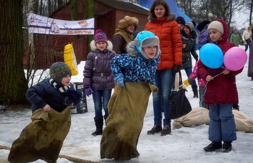 Масленичные гуляния в Санкт-Петербурге