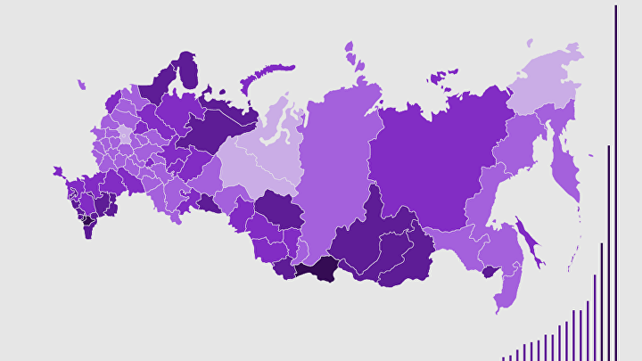 Карта безработицы в россии