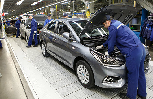 Производство обновленного Hyundai Solaris в Ленинградской области